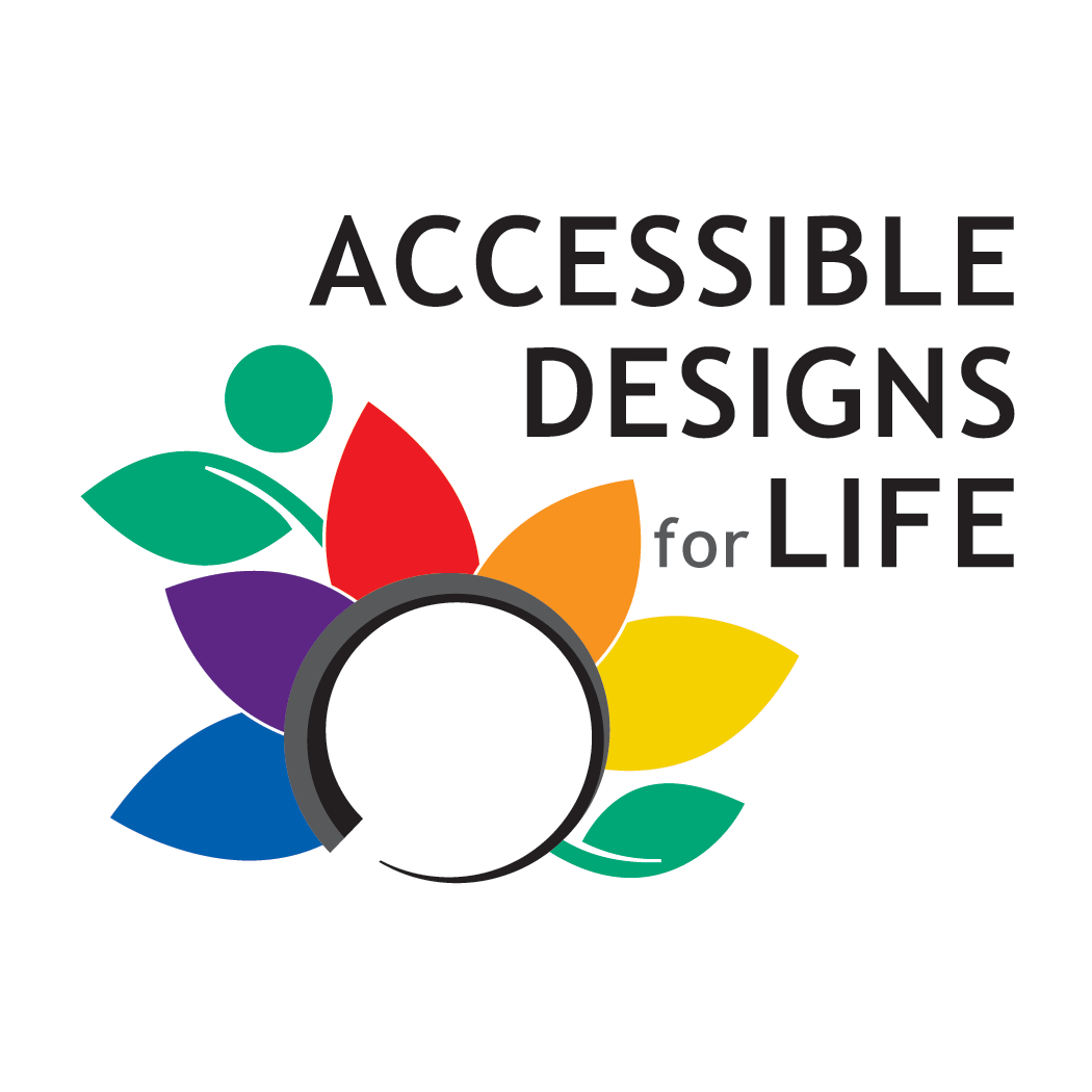 Accessible Designs for Life Logo